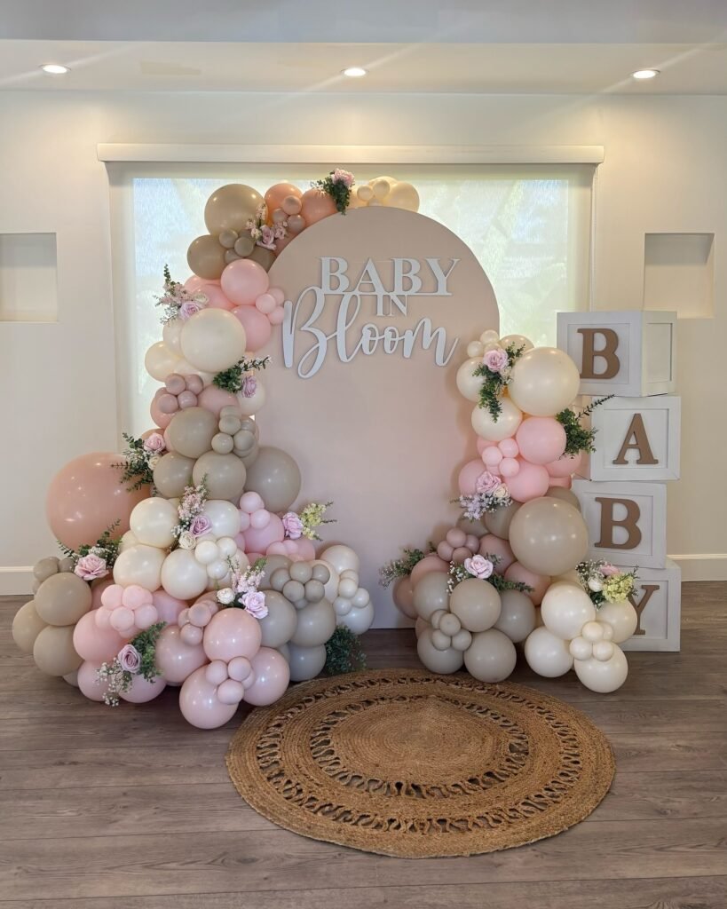 Baby in Bloom Baby Shower Theme