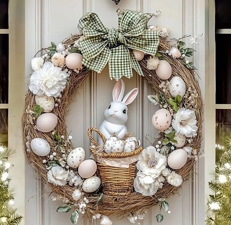 Easter Parade Wreath Design