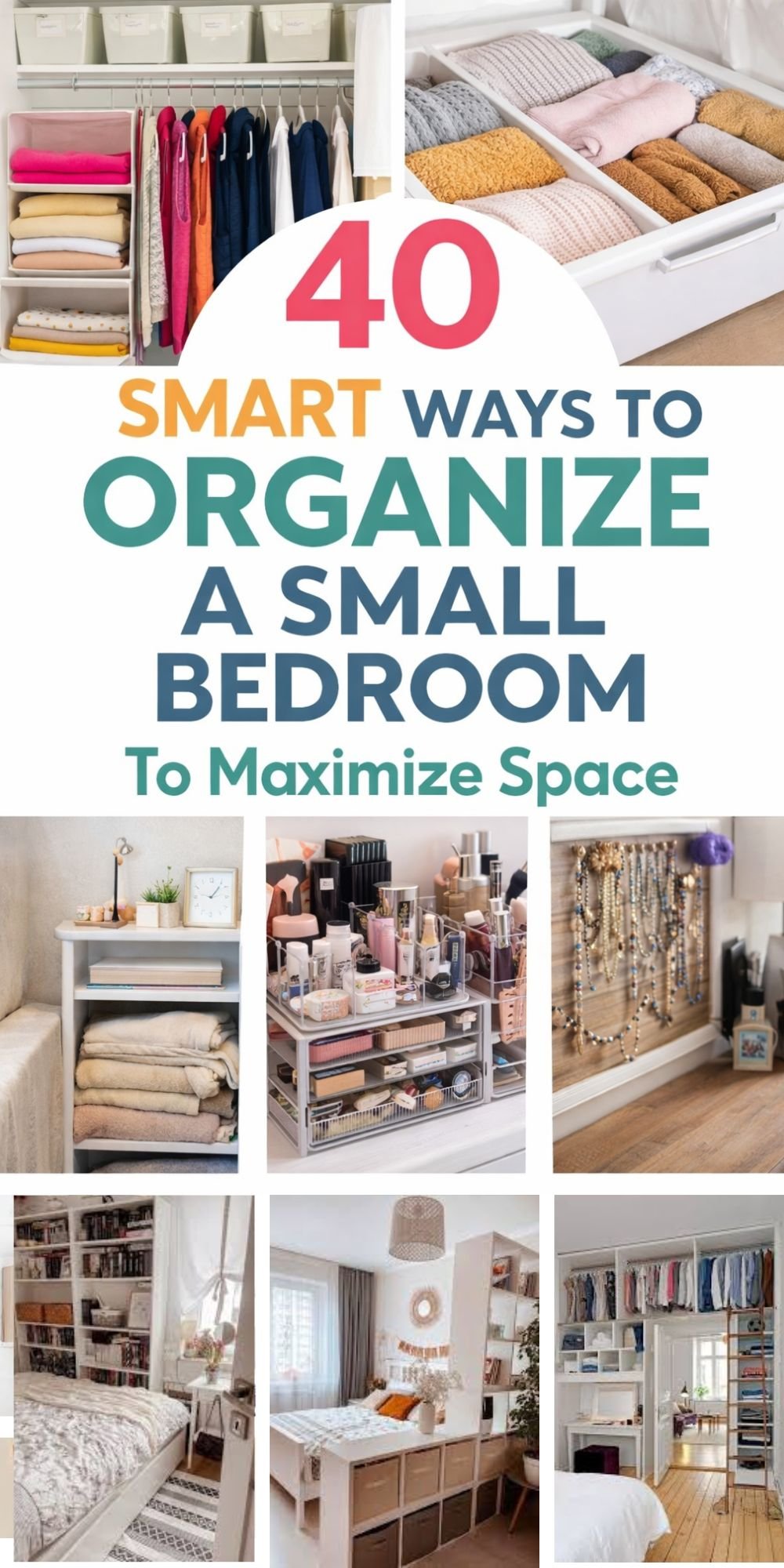 25 Small Bedroom Storage Ideas That Make Organizing Easy