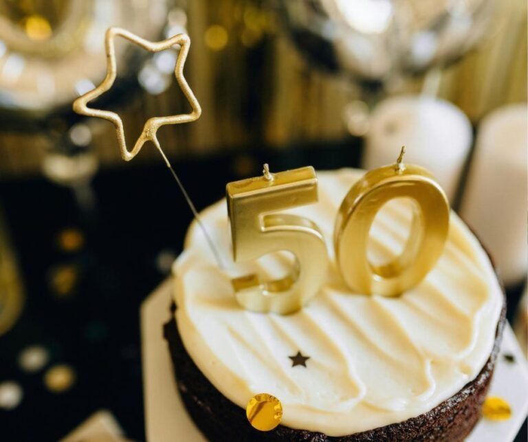 Elegant 50th birthday ideas for women